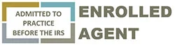 Enrolled Agent — admitted to practice before the IRS
